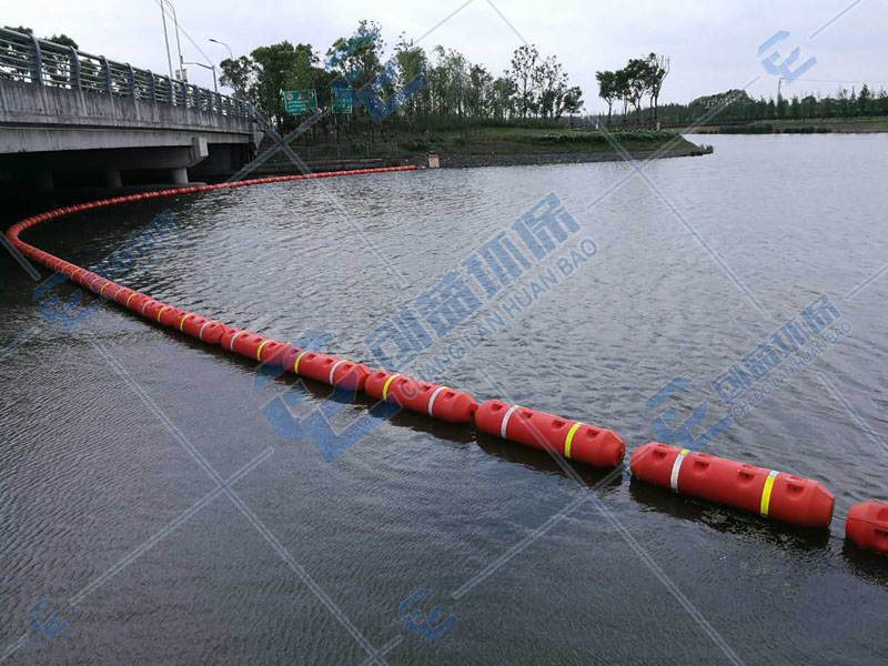 Water pollution floating body operation